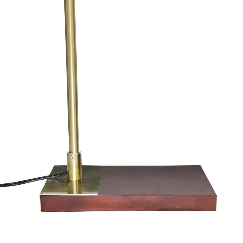 Tall Corner Floor Lamp, Standing Light for Living Room, Bedroom & Office Space Illumination, Bamboo Lampshade Floor Lamp 110V