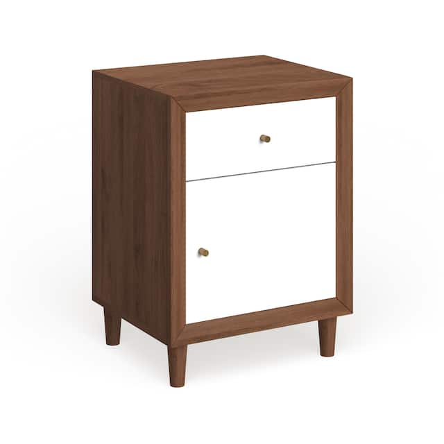 Carson Carrington Trollhattan Midcentury Singledrawer Nightstand