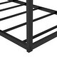 preview thumbnail 3 of 16, Metal Twin Size House Shape Platform Bed