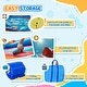 preview thumbnail 8 of 16, Outsunny Kids Bounce Castle House Inflatable Trampoline Water Slide Pool Climbing Wall 5 in 1 with Inflator for Kids Age 3-8