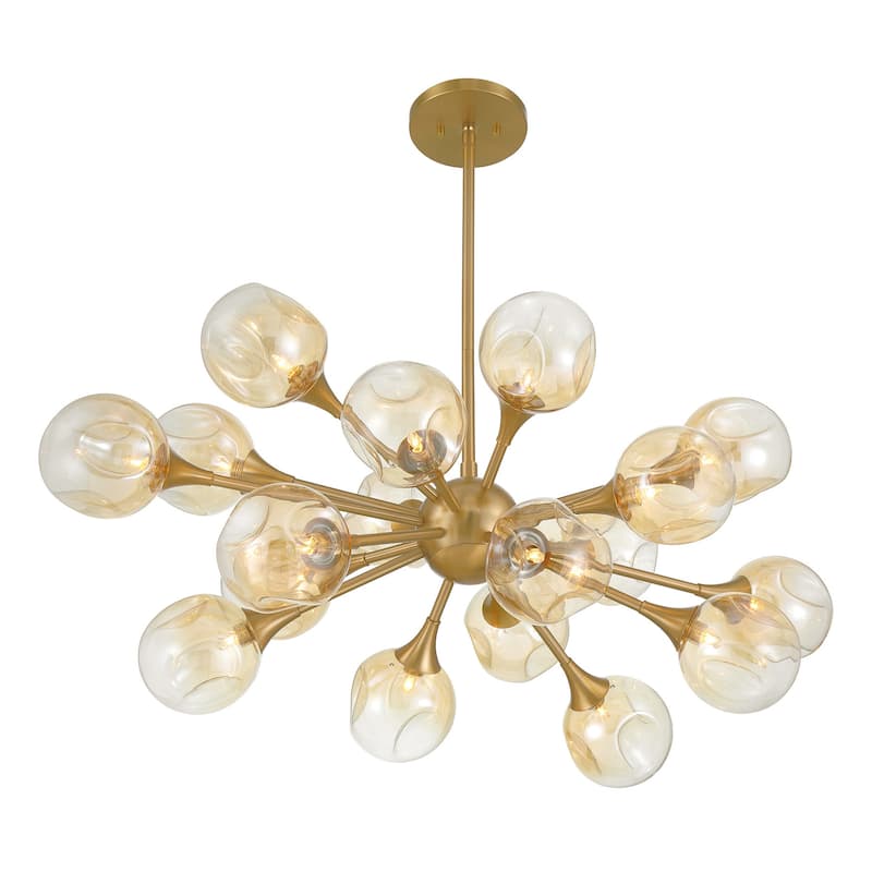 Savoy House 1-7935-18 Matisse 18 Light 21" Wide Sputnik Chandelier