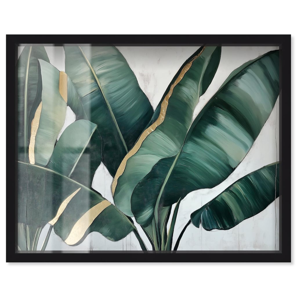 Jungle Jewel Jade I Shadowbox by Art Remedy
