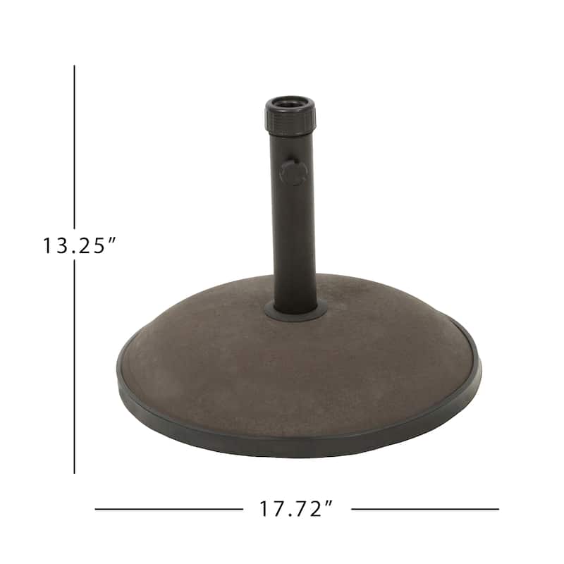 Roomfitters Round 33 lbs Umbrella Base, Sturdy Outdoor Umbrella Holder
