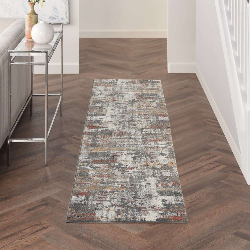Nourison Ludlow Boho Abstract Glam Area Rug