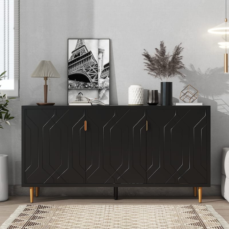 Storage Sideboard Cabinet - N/A