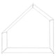 preview thumbnail 5 of 4, Twin Size Metal House Bed for Kids, Roof Design for Cozy Semi-Enclosed Space, Versatile and Stylish