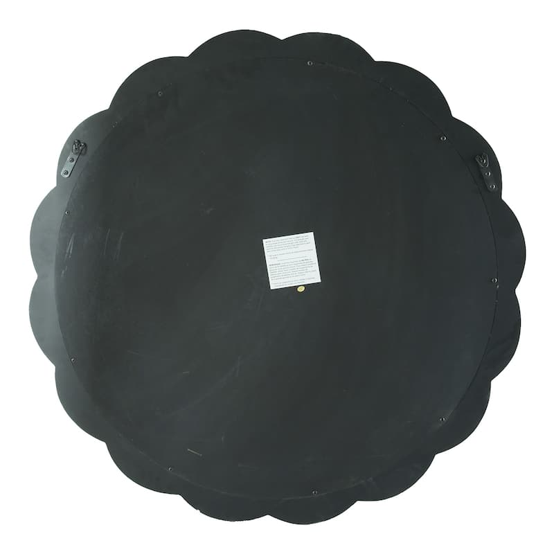 Alexandro Living Room Mirror with Wooden Frame - Natural