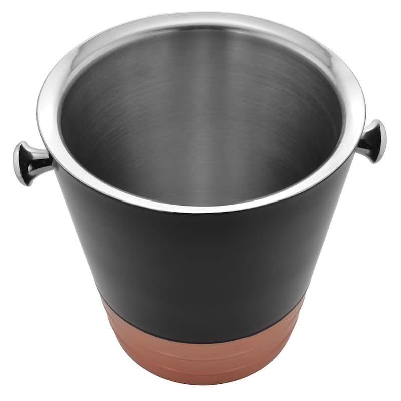 Sol Living Double Walled Stainless Steel Champagne Bucket - 8' x 11'