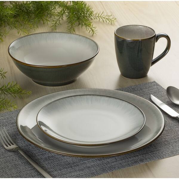 Sango Novelle Moss 16 Piece Dinnerware Set, Service for 4