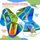 preview thumbnail 8 of 17, Inflatable Waterslide Bounce House with Upgraded Handrail without Blower - 216" x 212.5" x 116" (W x D x H)