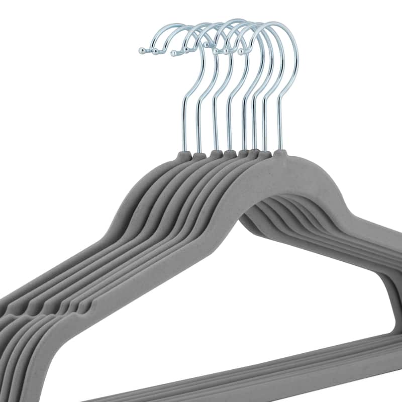 Laura Ashley Kids 25 Pack Velvet Hangers