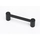 preview thumbnail 5 of 4, Alno Contemporary I 3-1/2 Inch Center to Center Handle Cabinet Pull Matte Black