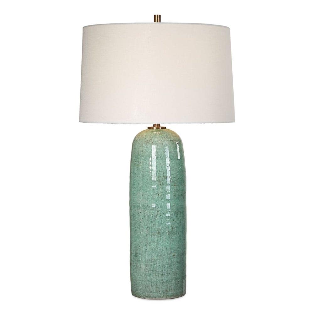 Uttermost Andale Crackled Teal Table Lamp - N/A