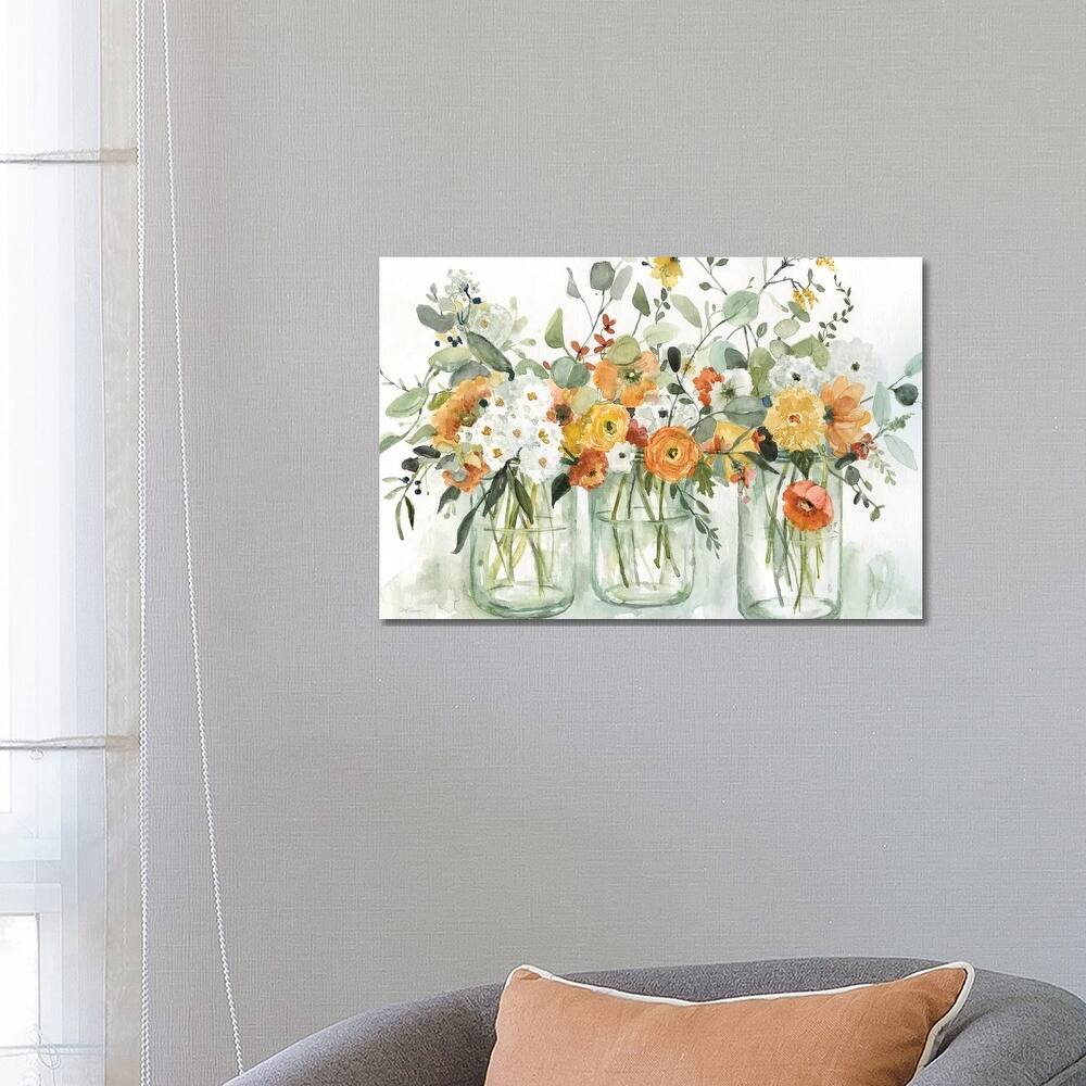 iCanvas "Trois Beauties" by Carol Robinson Canvas Print