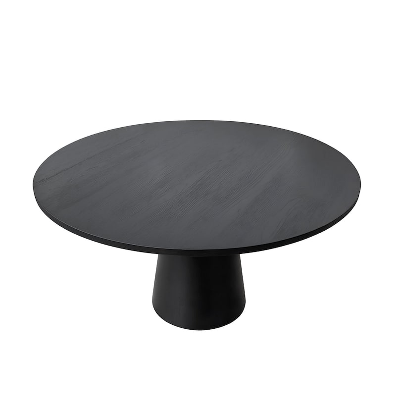 Alpine Furniture Cove 47.5"W Round Counter Height Table, Black