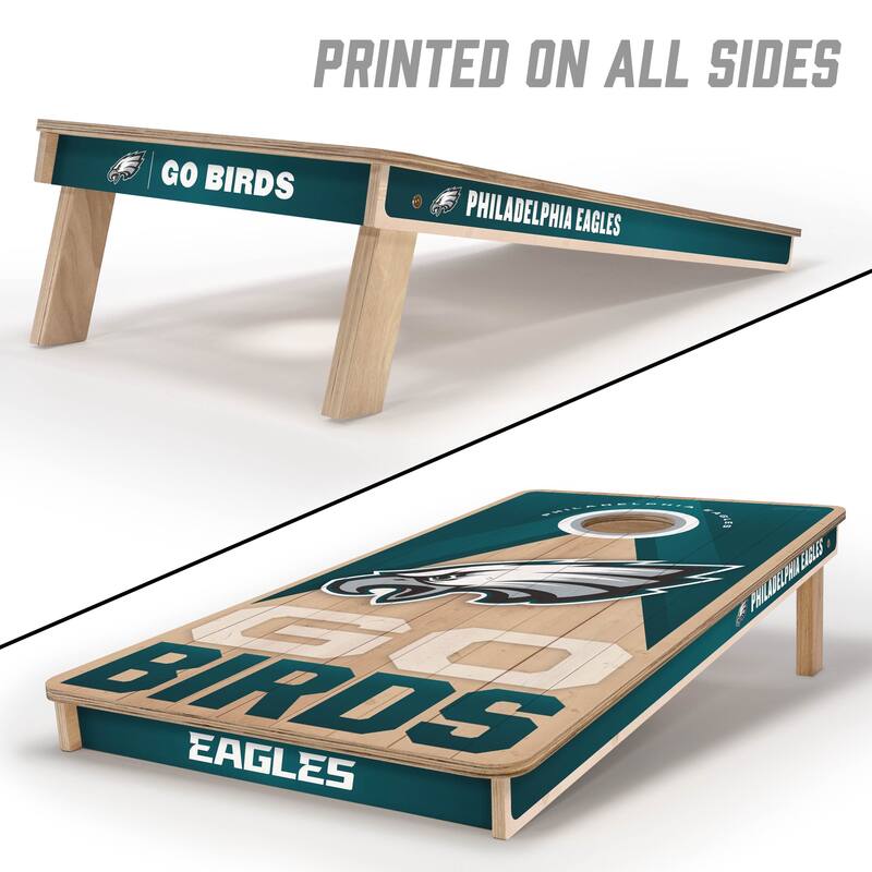 Philadelphia Eagles NFL 2x4 Professional Cornhole Board Set