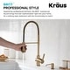 preview thumbnail 139 of 139, Kraus Britt Commercial 3-Function 1-Handle Pulldown Kitchen Faucet