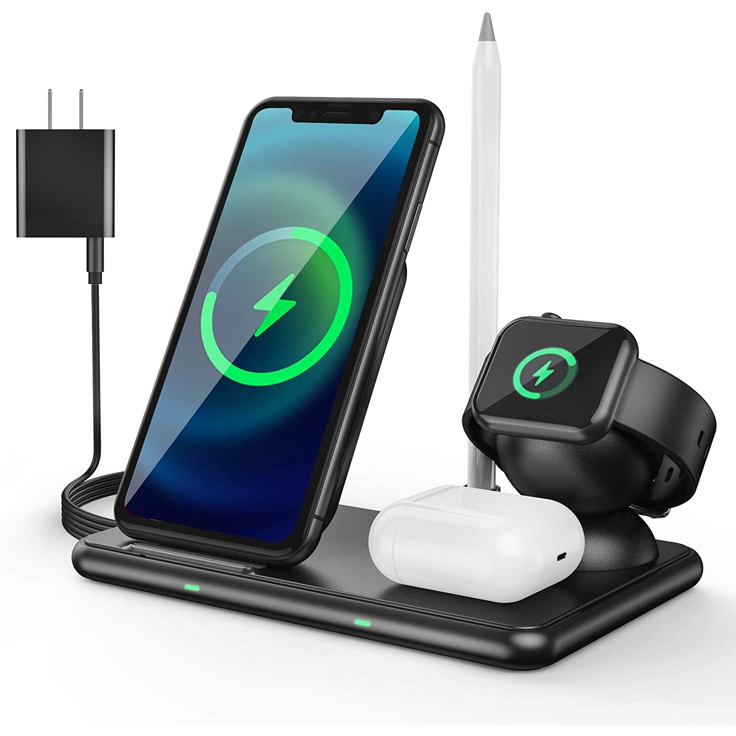 4 in 1 Wireless Charging Station for Apple Watch & Airpod & Pencil