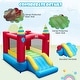 preview thumbnail 4 of 5, Kids Inflatable Bounce Castle Excluded Blower - 74.5" x 102.5" x 81" (L x W x H)