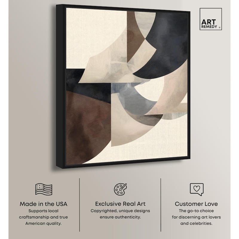 Planar Curves Canvas by Art Remedy