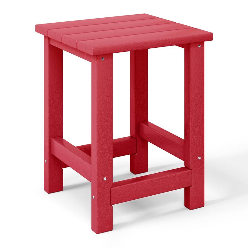 Laguna Kids Outdoor Poly Adirondack Chair With Side Table 3-Piece Set