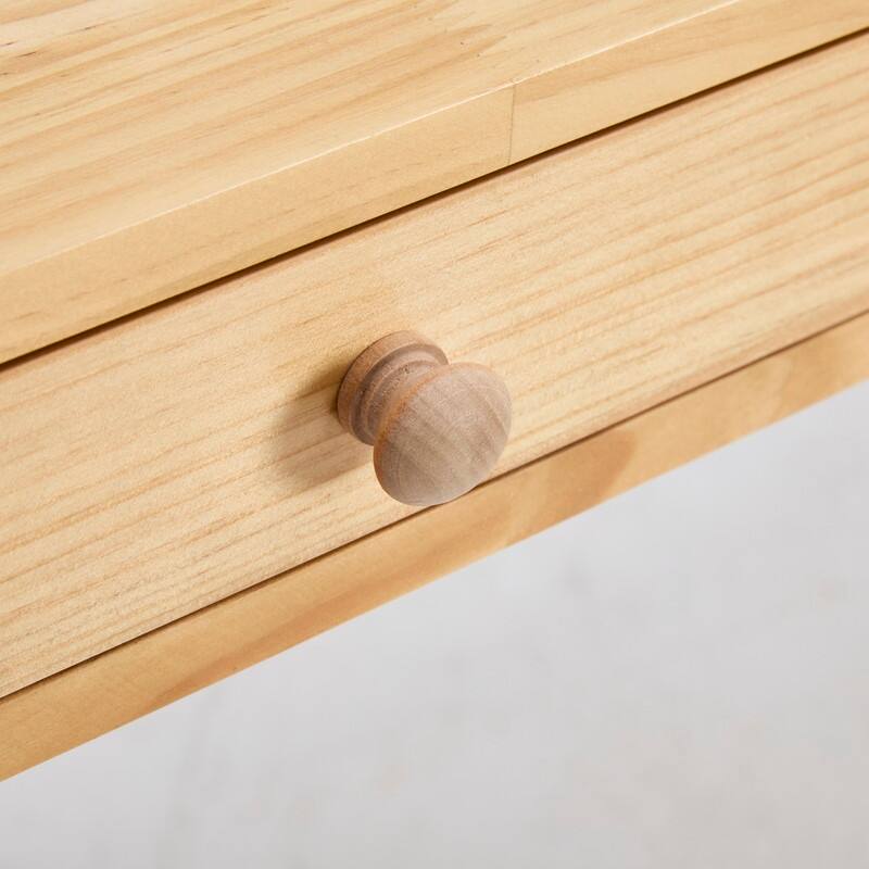 Fch Solid Wood 120 * 60 * 76Cm Three-Draw 1Pcs Computer Desk