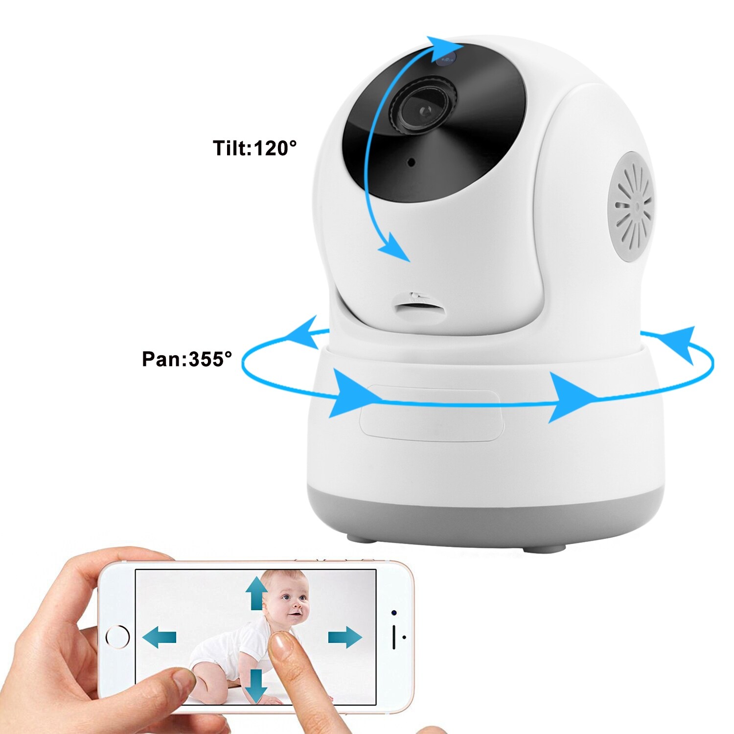 baby monitor with motion alert