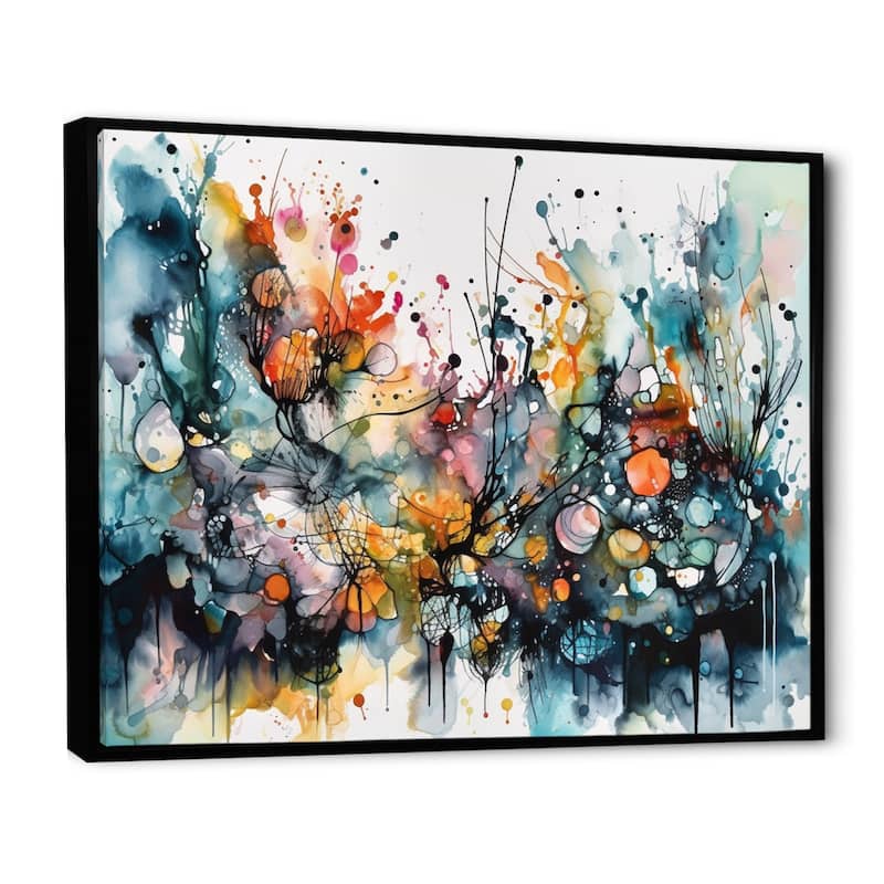 Designart "Captivating Boho Dance Ii" Abstract Framed Wall Decor