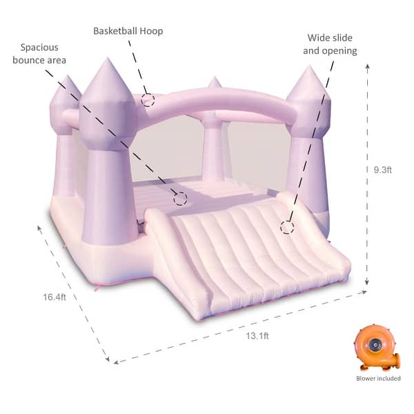 Bounceland Party Castle DayDreamer Cotton Candy Bounce House