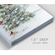 preview thumbnail 3 of 8, Cardinals and Christmas-Premium Gallery Wrapped Canvas - Ready to Hang