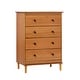preview thumbnail 38 of 57, Walker Edison Bullrushes 4-drawer Solid Wood Chest