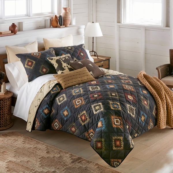 Your Lifestyle by Donna Sharp Phoenix 3PC Microfiber Quilt Set