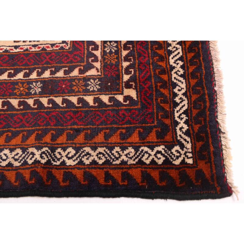 ECARPETGALLERY Hand-knotted Teimani Beige Wool Rug - 3'11 x 6'1