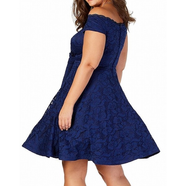 b darlin dresses navy blue
