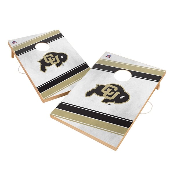 slide 2 of 5, Colorado Buffaloes Regulation 2x4 Cornhole Set