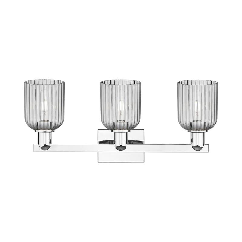 Innovations Lighting Downtown Urban - Bridal Veil - 3 Light 24" Bath Vanity Light