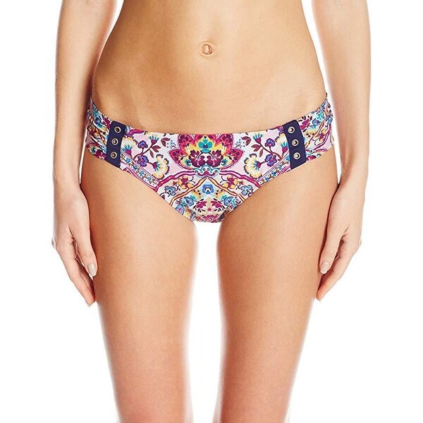 Nanette Lepore Women's Hipster Bikini Swimsuit Bottom SZ M