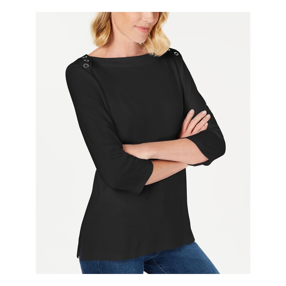 karen scott tunic tops