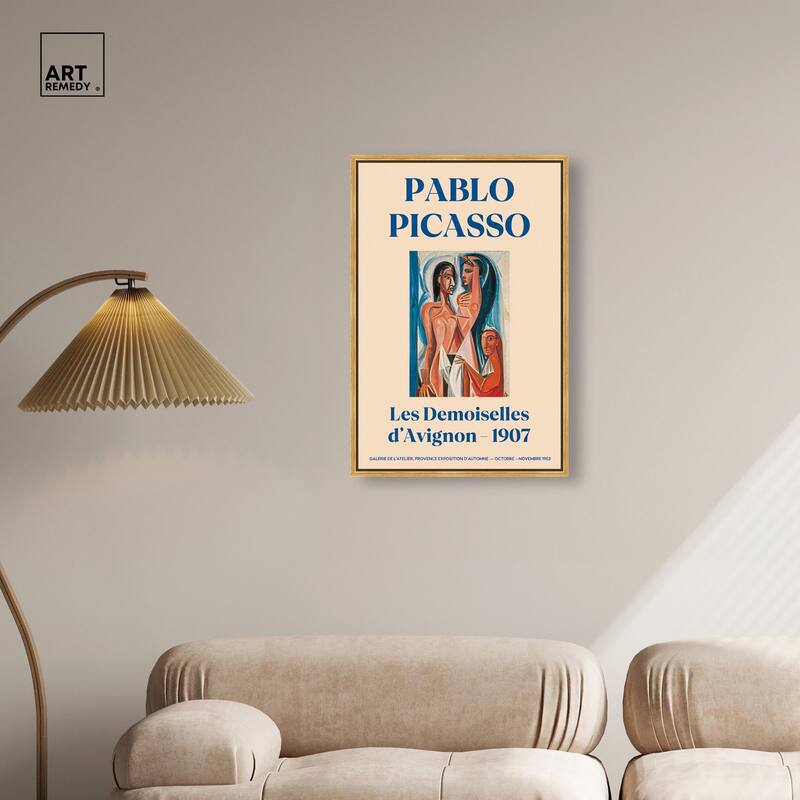Faces of Demoiselles Canvas by Art Remedy
