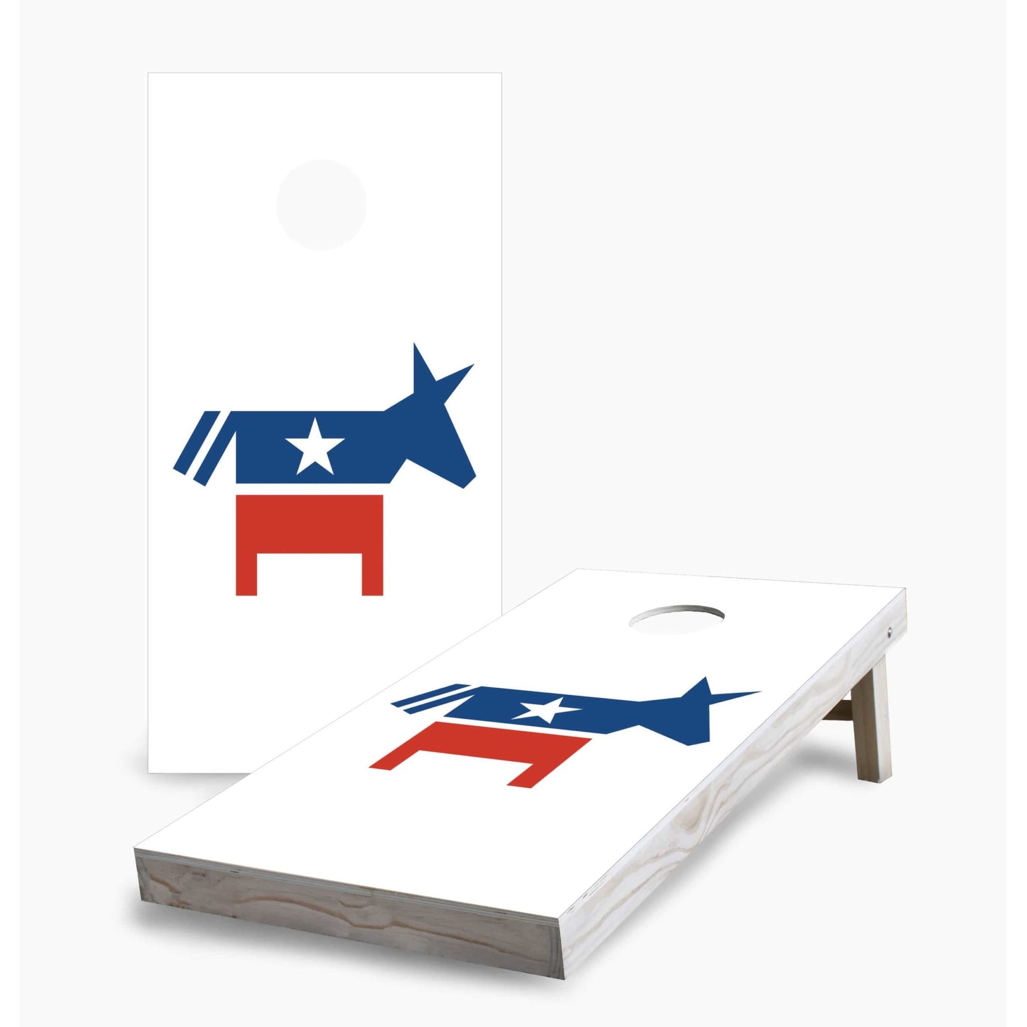 Democrat Regulation 2x4 Cornhole Game Set