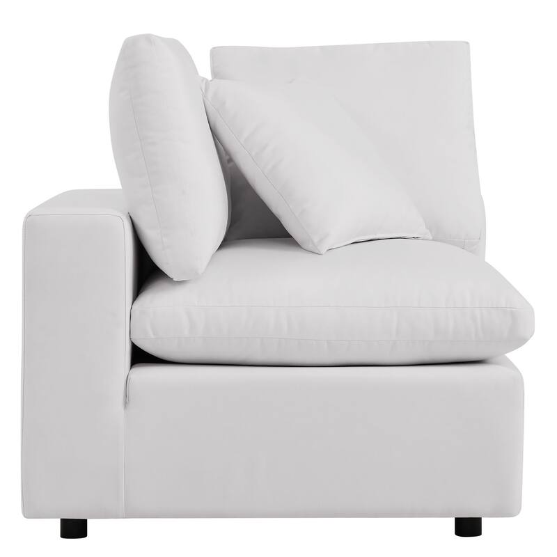 Commix 5-Piece Outdoor Patio Armless Sectional Sofa
