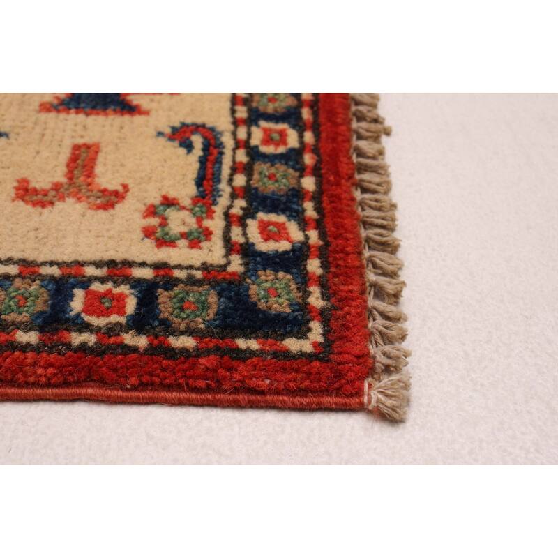 ECARPETGALLERY Hand-knotted Finest Ghazni Red Wool Rug - 2'7 x 9'11