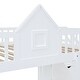 preview thumbnail 50 of 52, Bunk Bed Turn into Upper Bed & Down Desk w/ 2 Drawers & Storage Stairs