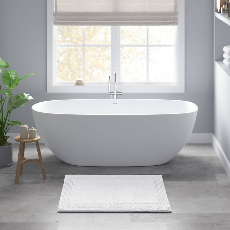 Madison Park Signature Splendor 100-percent Cotton Tufted 3000 GSM Reversible Bath Rug