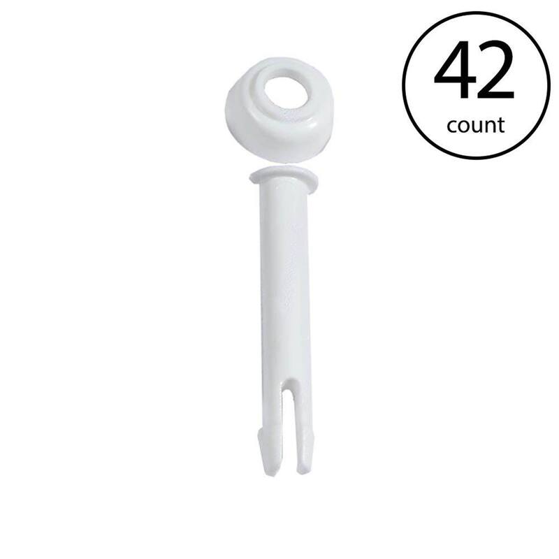 Intex Replacement Joint Pin & Seal for 13'-24' Round Metal Frame Pools (42 Pack) - 0.15
