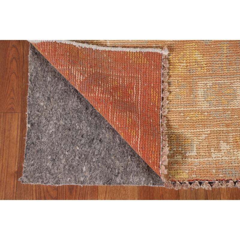 Tribal Geometric Shiraz Persian Vintage Area Rug Handmade Wool Carpet - 3'10"x 6'0"