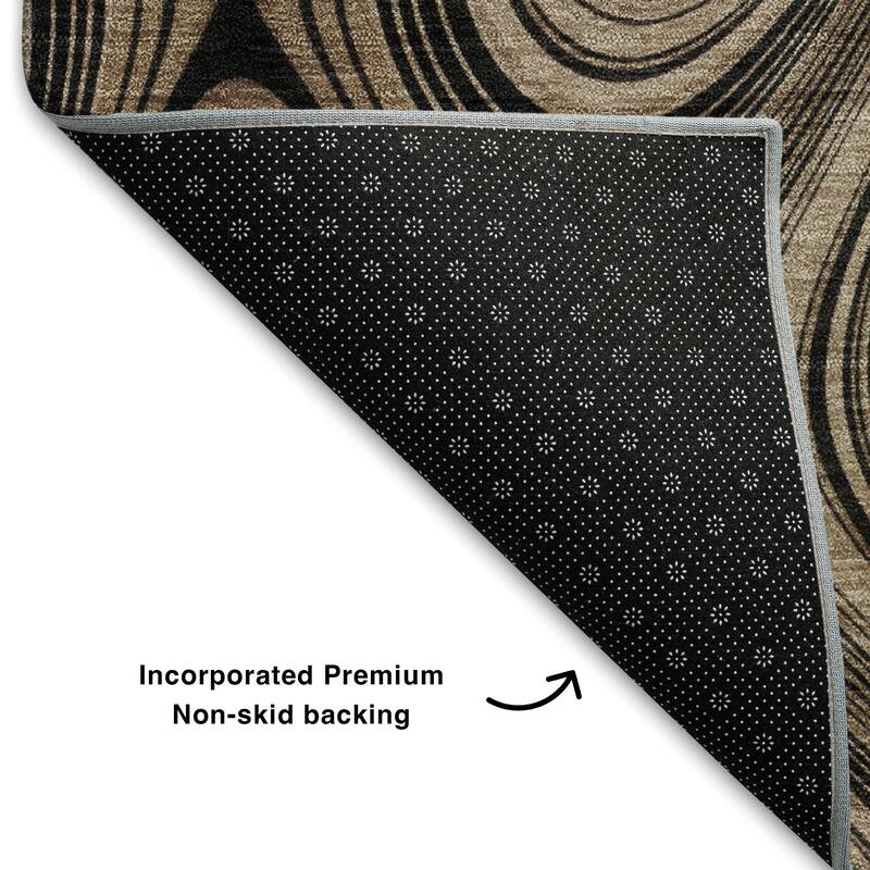 Premium Washable Super Soft Contemporary Alfa Mayfield Rug