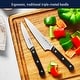 preview thumbnail 5 of 5, HENCKELS Solution Razor-Sharp 15-pc Knife Set, German Engineered Informed by 100+ Years of Mastery, Chefs Knife - Black