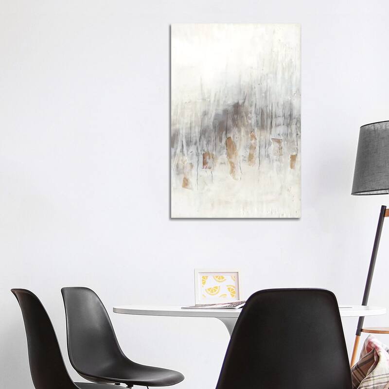 iCanvas "Neutral Wave II" by Jennifer Goldberger Canvas Print - 40x26x1.5