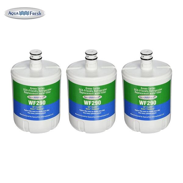 Shop Replacement Water Filter For Lg Lsc27910tt Refrigerator Water Filter By Aqua Fresh 3 Pack Green Overstock 15357229